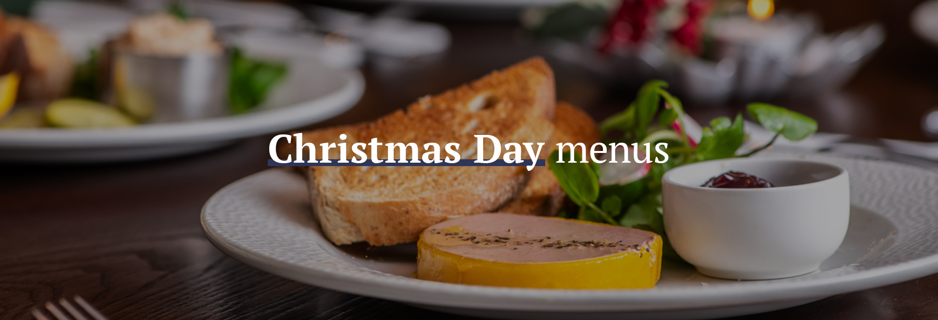 Christmas Day Menu at The Island Queen