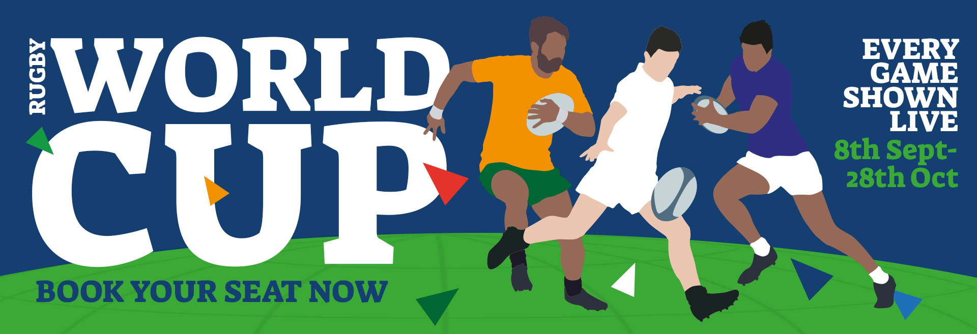 Watch the Rugby World Cup at The Island Queen